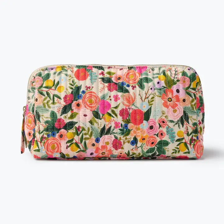 Rifle Paper Co. Gifts Garden Party Quilted Large Cosmetic Pouch