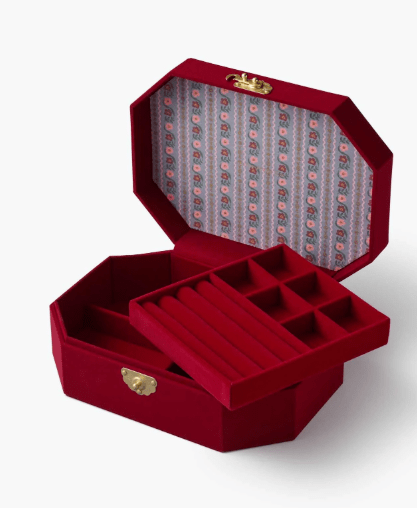 Rifle Paper Co. Gifts Gemma Embroidered Jewelry Box