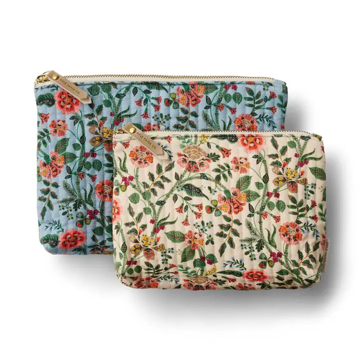 Rifle Paper Co. Gifts Gracie Quilted Pouch Set