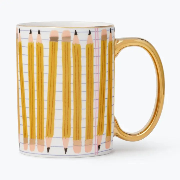 Rifle Paper Co. Gifts Pencils Porcelain Mug