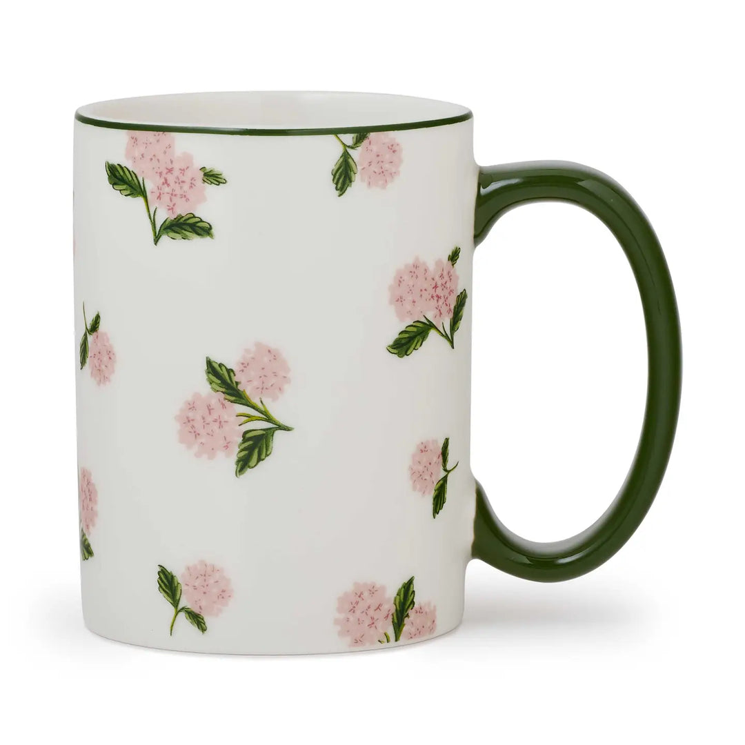 Rifle Paper Co. Gifts Pink Hydrangea Porcelain Mug