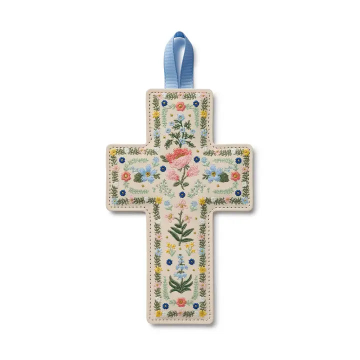 Rifle Paper Co. Gifts Rosette Embroidered Easter Cross