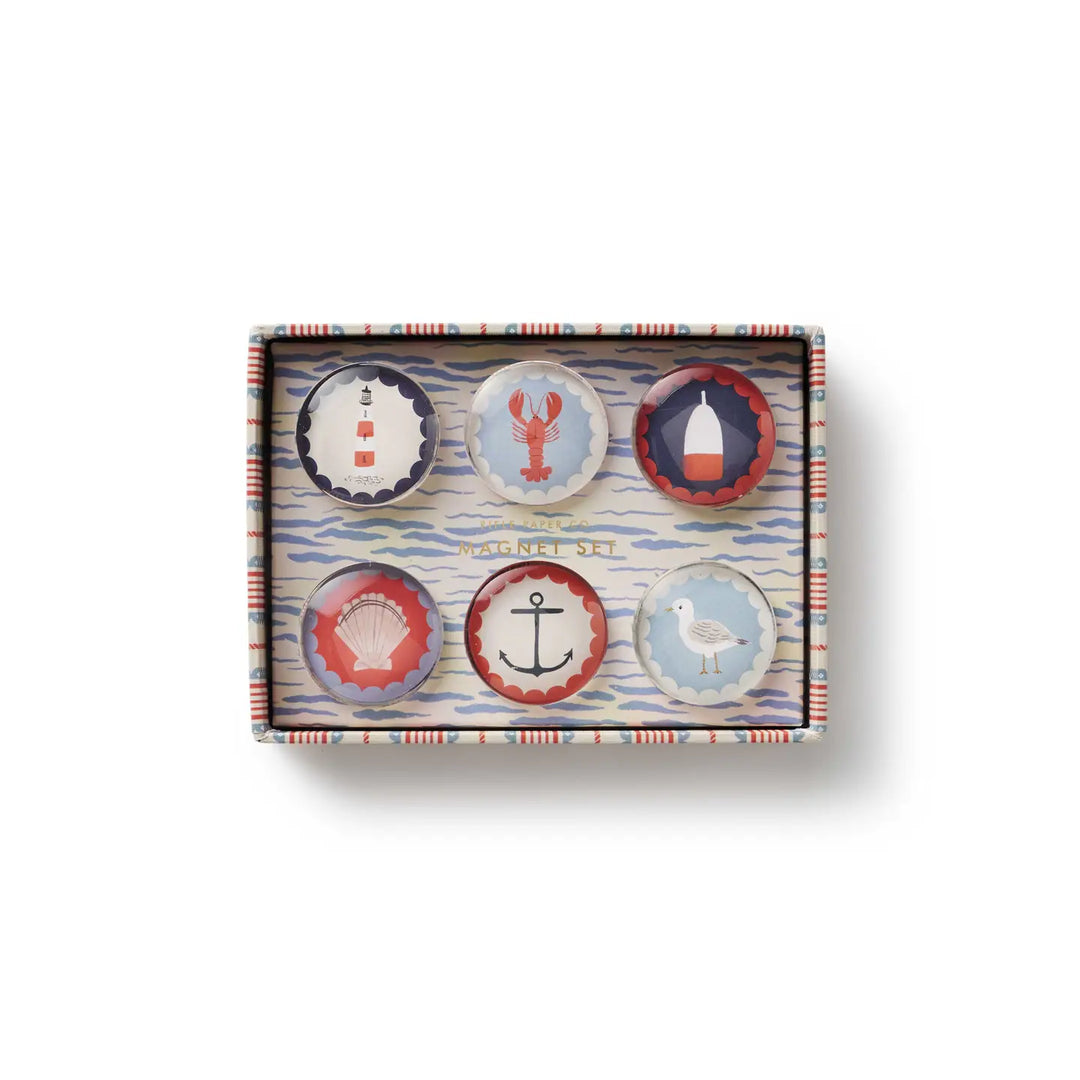 Rifle Paper Co. Gifts Seaside Magnet Set