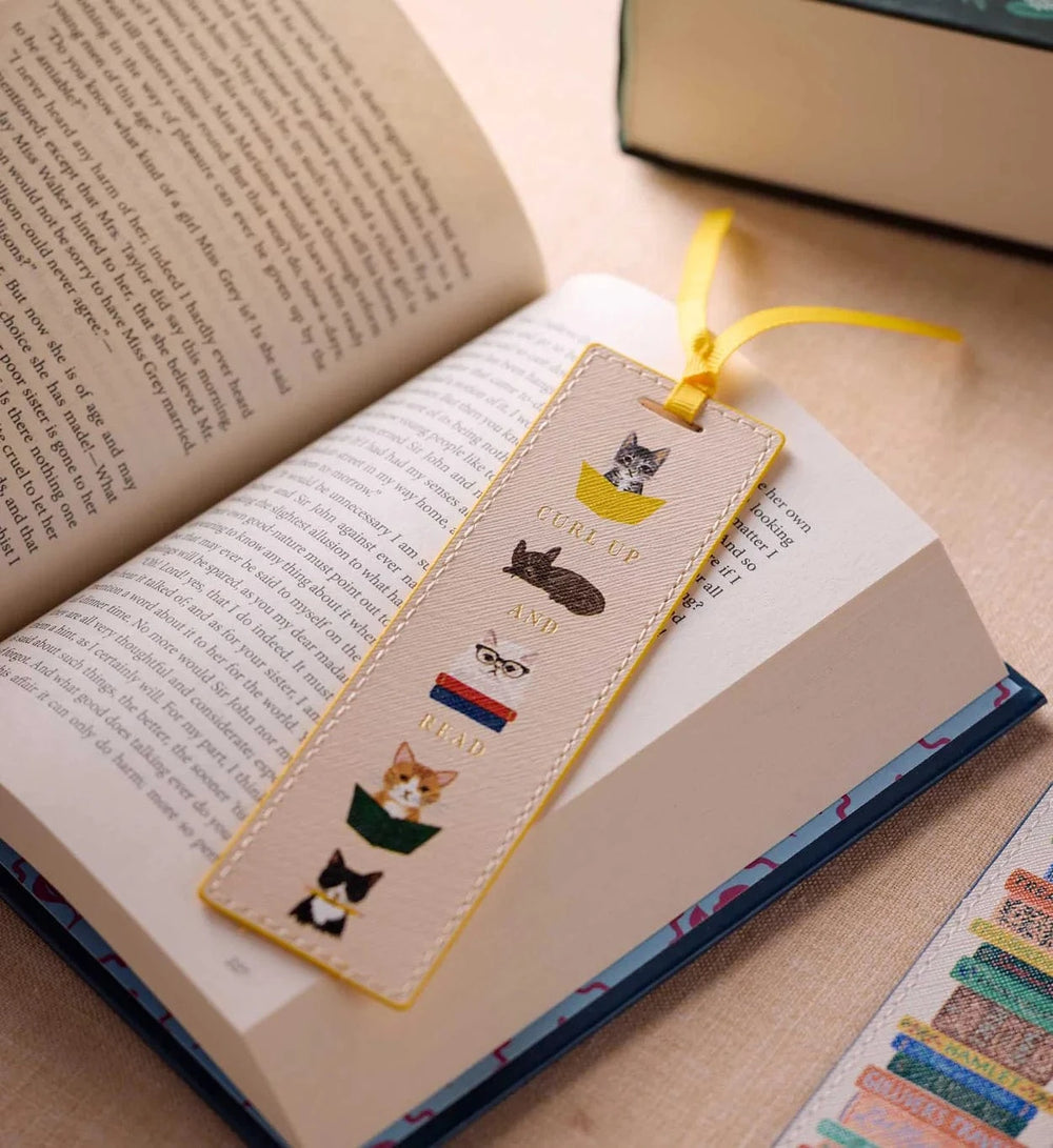 Rifle Paper Co. Gifts Studious Cats Bookmark