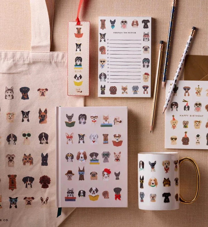 Rifle Paper Co. Gifts Studious Dogs Bookmark