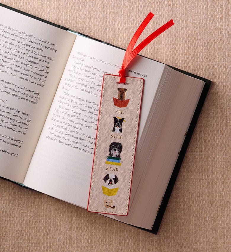 Rifle Paper Co. Gifts Studious Dogs Bookmark