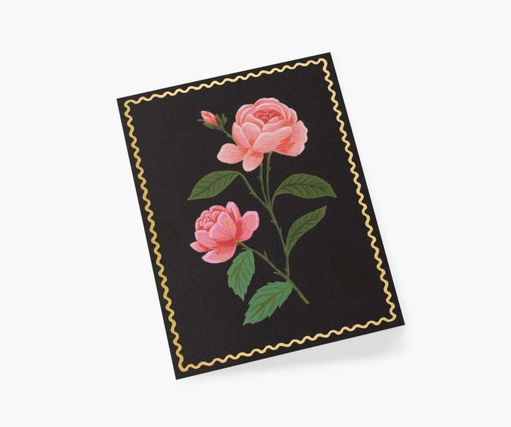 Rifle Paper Co. Greeting Card Pink Rose Greeting Card