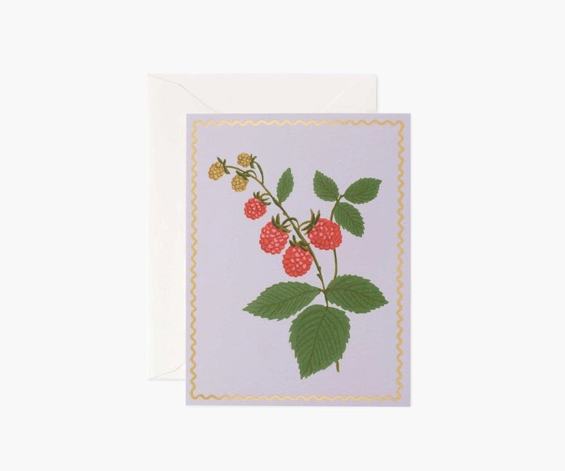 Rifle Paper Co. Greeting Card Raspberry Greeting Card