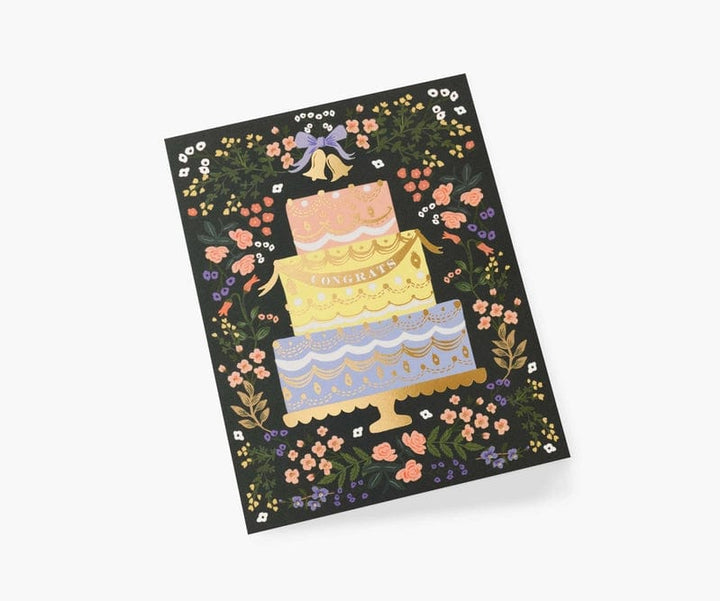 Rifle Paper Co. Greeting Card Woodland Wedding Cake Greeting Card