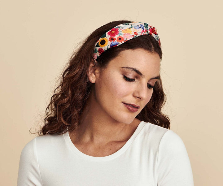 Rifle Paper Co. Hair Accessories Blossom Silky Twisted Headband