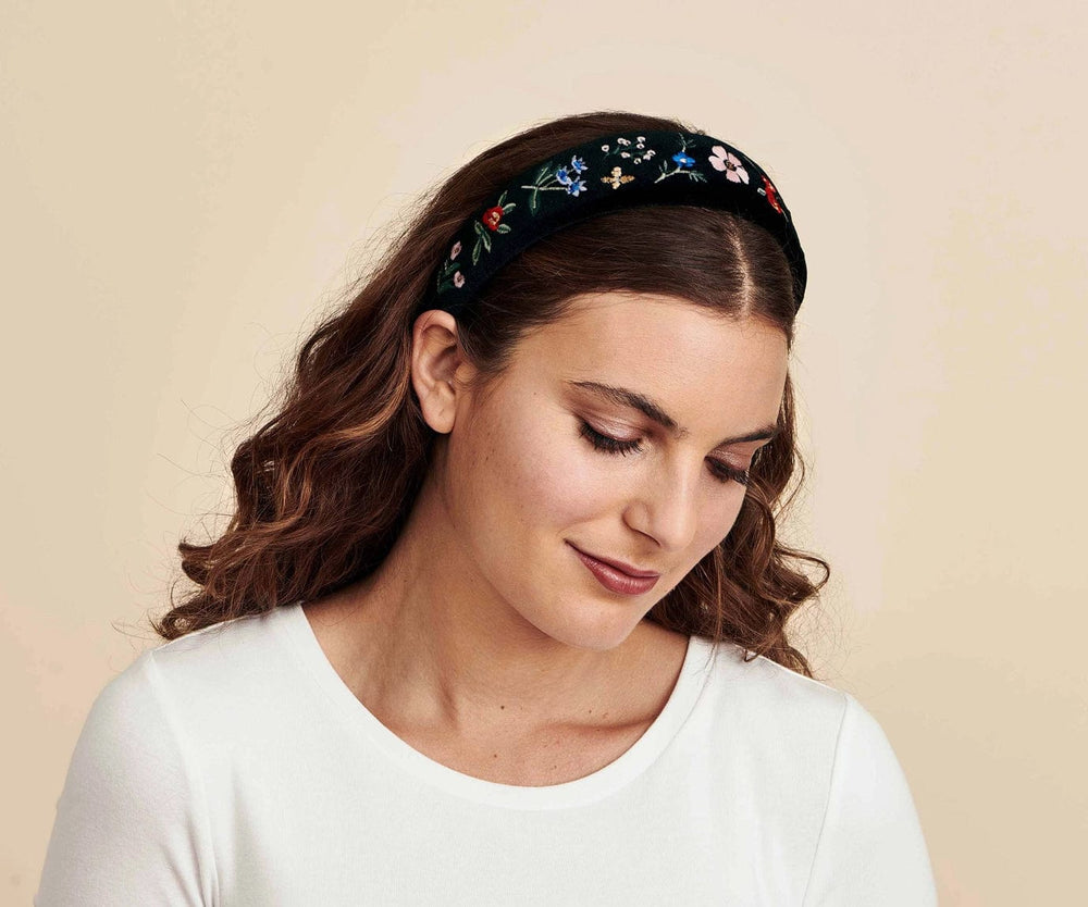 Rifle Paper Co. Hair Accessories Hawthorne Embroidered Headband