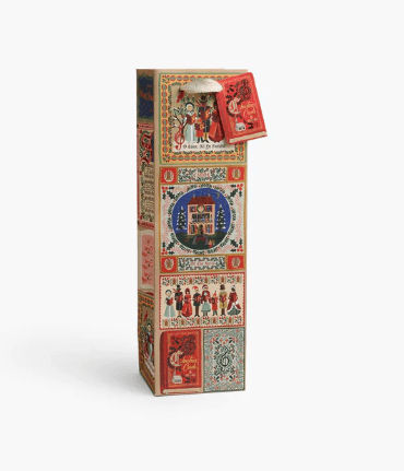 Rifle Paper Co. Holiday Christmas Carolers Gift Bag - Wine