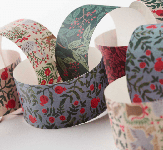 Rifle Paper Co. Holiday Christmastide Paper Chain Kits