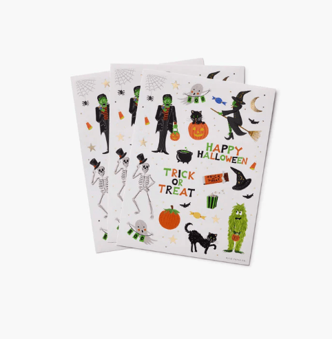 Rifle Paper Co. Holiday Halloween Parade Sticker Sheet