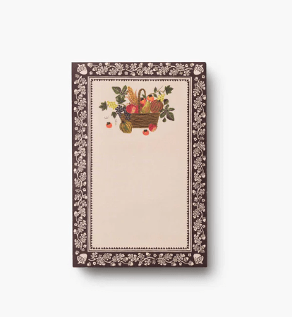Rifle Paper Co. Holiday Harvest Notepad