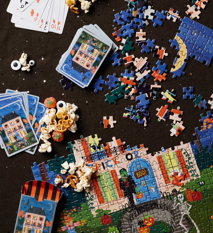 Rifle Paper Co. Holiday Haunted House Jigsaw Puzzle