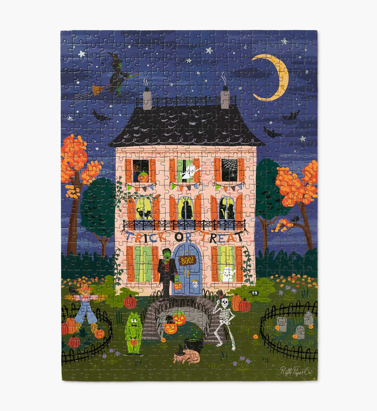 Rifle Paper Co. Holiday Haunted House Jigsaw Puzzle