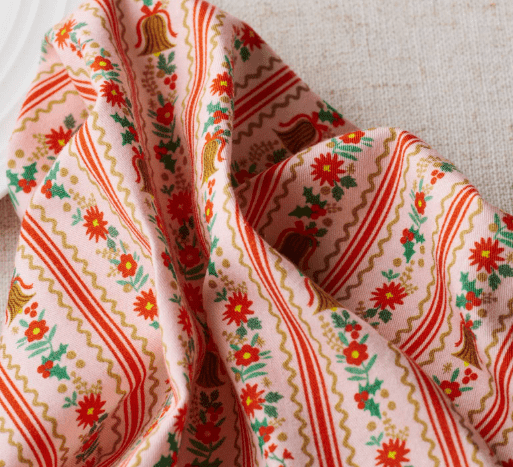 Rifle Paper Co. Holiday Holly Jolly Cotton Napkins