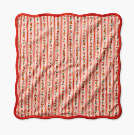 Rifle Paper Co. Holiday Holly Jolly Cotton Napkins