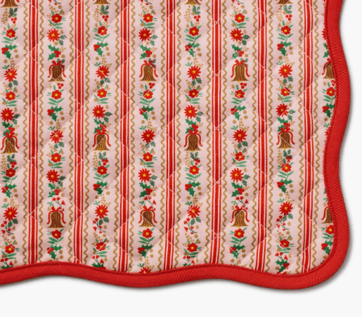 Rifle Paper Co. Holiday Holly Jolly Cotton Placemats
