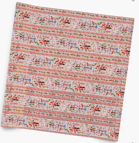 Rifle Paper Co. Holiday Holly Jolly Nutcracker Continuous Wrapping Roll
