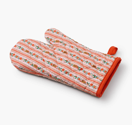 Rifle Paper Co. Holiday Holly Jolly Oven Mitt