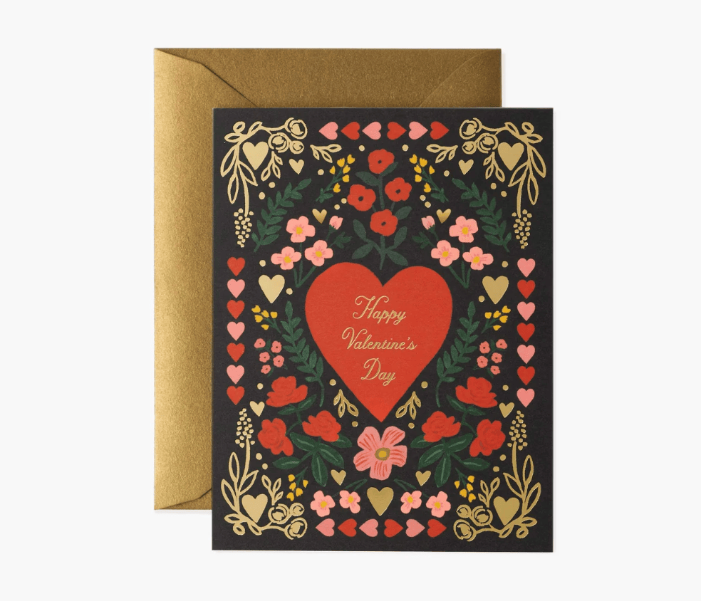 Rifle Paper Co. Holiday Juliet Valentines Day Card