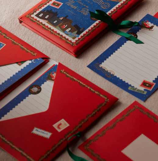 Rifle Paper Co. Holiday Letters to Santa Folio Stationery Set
