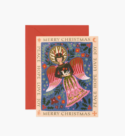 Rifle Paper Co. Holiday Lucia Angel Card