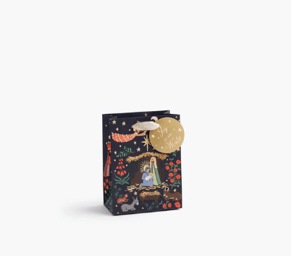 Rifle Paper Co. Holiday Nativity Gift Bag - Small