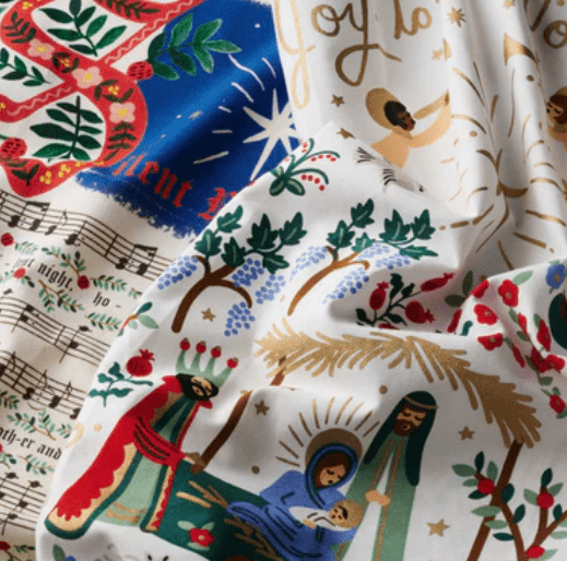 Rifle Paper Co. Holiday Nativity Tea Towel