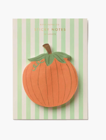 Rifle Paper Co. Holiday Pumpkin Sticky Notes