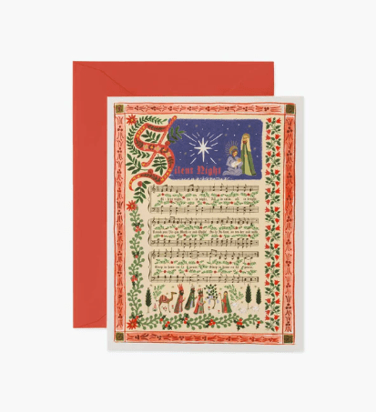 Rifle Paper Co. Holiday Silent Night Card