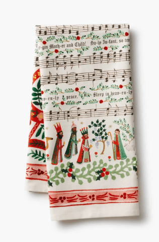 Rifle Paper Co. Holiday Silent Night Tea Towel