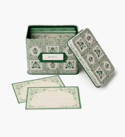 Rifle Paper Co. Home Artichoke Recipe Tin