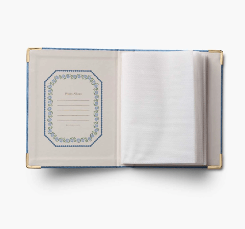 Rifle Paper Co. Home Delphine Embroidered Heirloom Photo Album