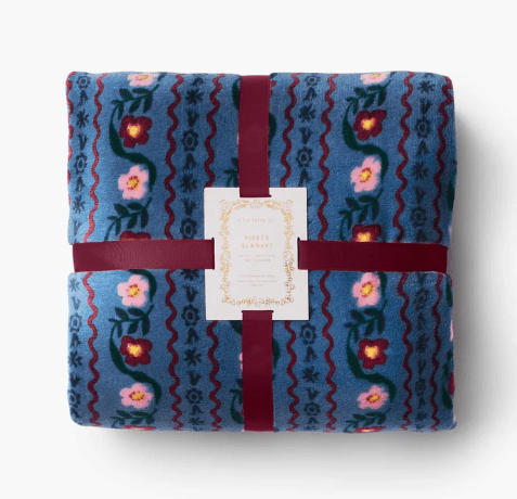 Rifle Paper Co. Home Delphine Fleece Blanket