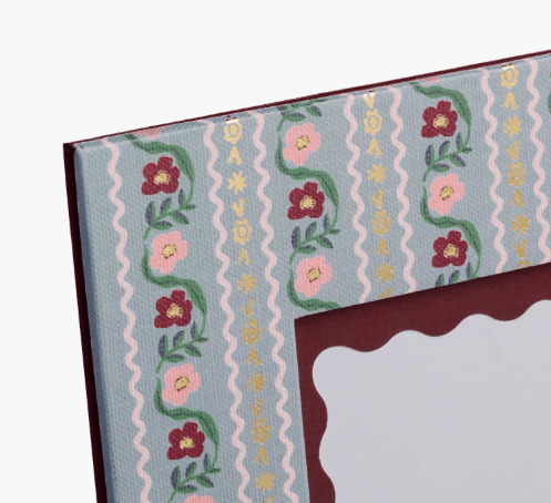 Rifle Paper Co. Home Delphine Paper Wrapped Picture Frame