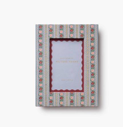 Rifle Paper Co. Home Delphine Paper Wrapped Picture Frame