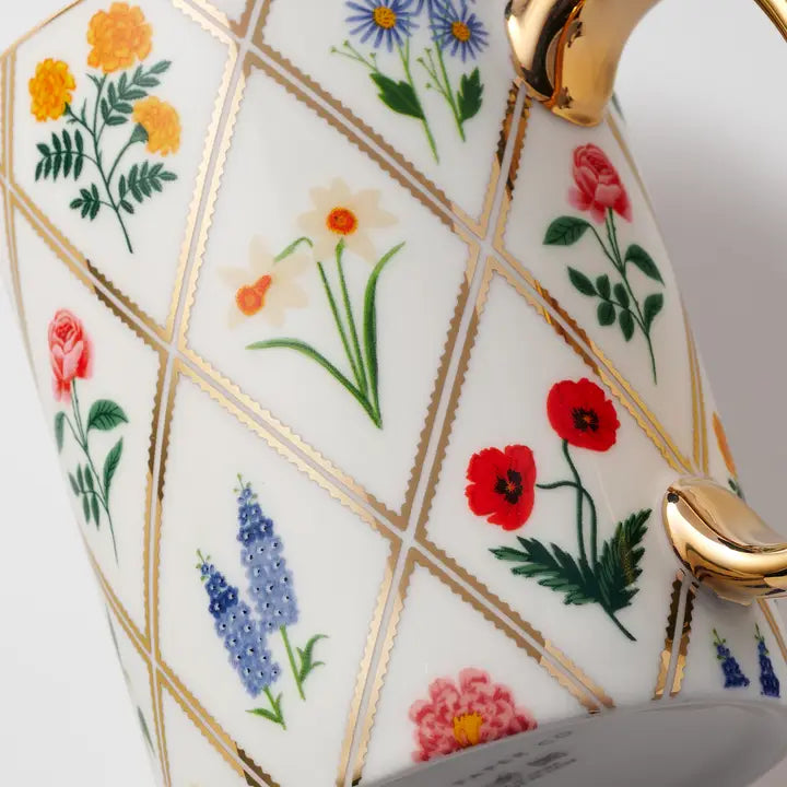 Rifle Paper Co. Home Garden Study Porcelain Mug