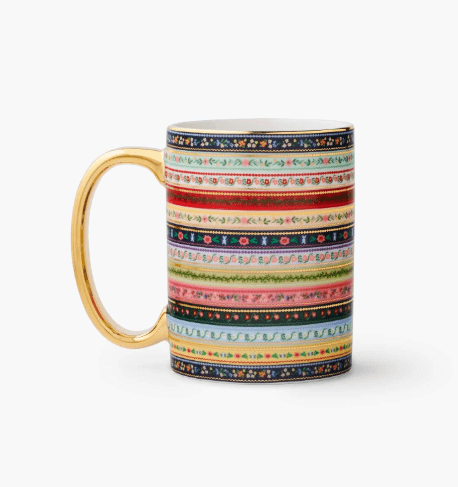 Rifle Paper Co. Home Gemma Porcelain Mug