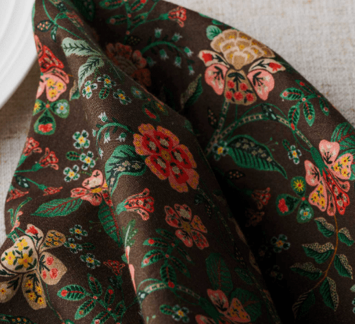 Rifle Paper Co. Home Gracie Cotton Napkins, Set of 4