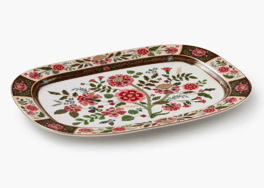 Rifle Paper Co. Home Gracie Large Porcelain Serving Platter