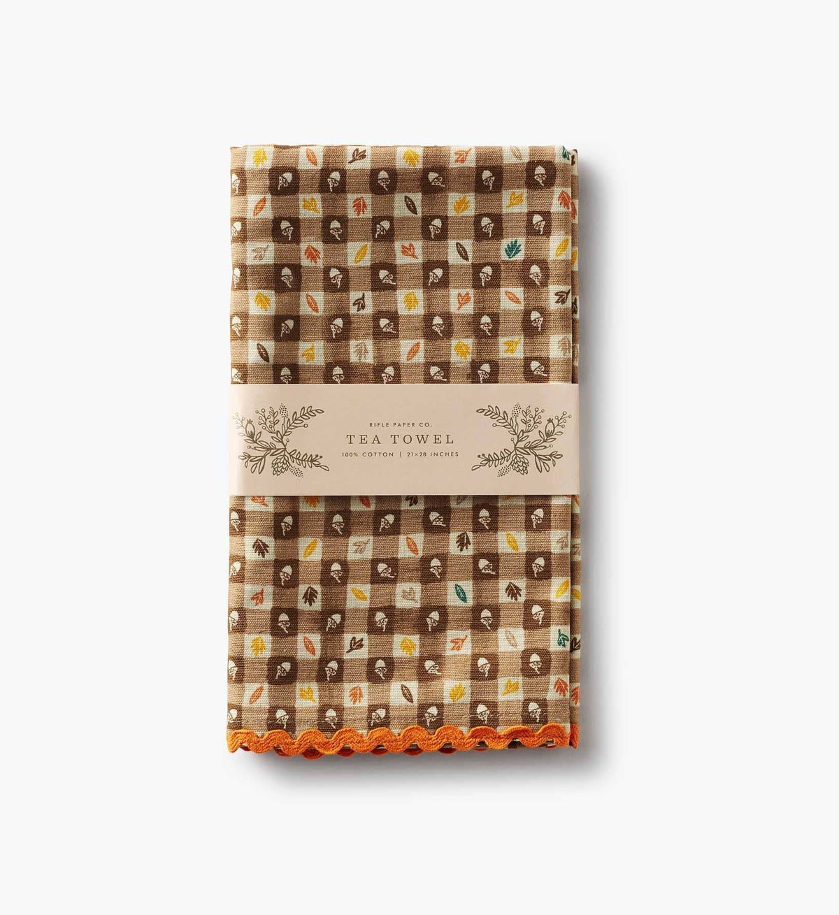 Rifle Paper Co. Home Harvest Gingham Tea Towel