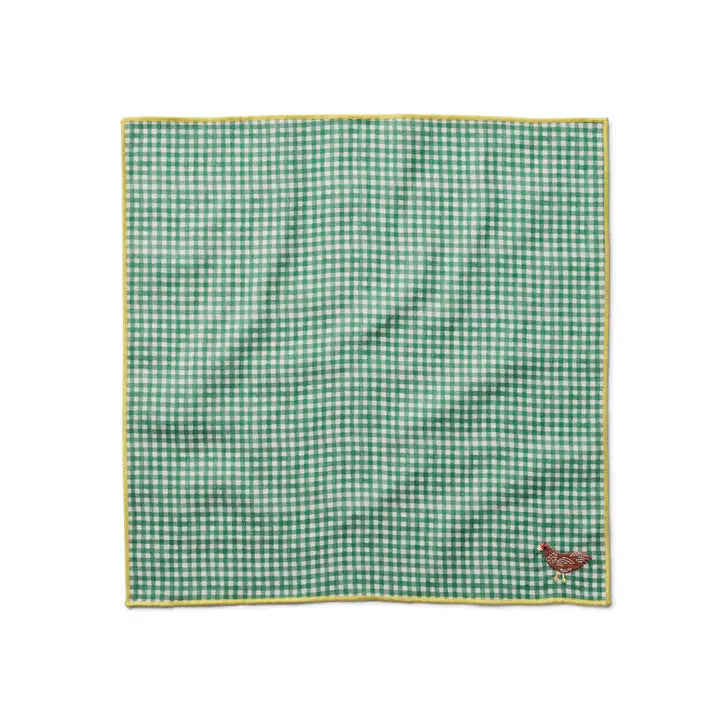 Rifle Paper Co. Home Home Sweet Home Embroidered Cotton Napkins