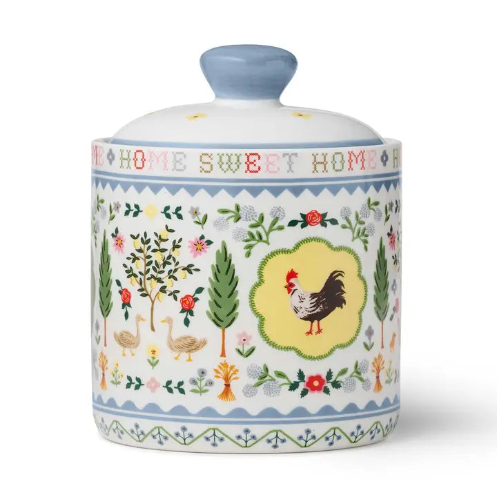 Rifle Paper Co. Home Home Sweet Home Porcelain Canister