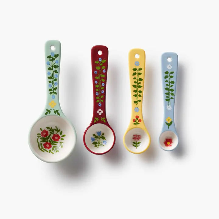 Rifle Paper Co. Home Home Sweet Home Porcelain Measuring Spoons