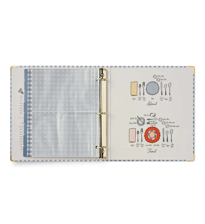 Rifle Paper Co. Home Home Sweet Home Recipe Binder