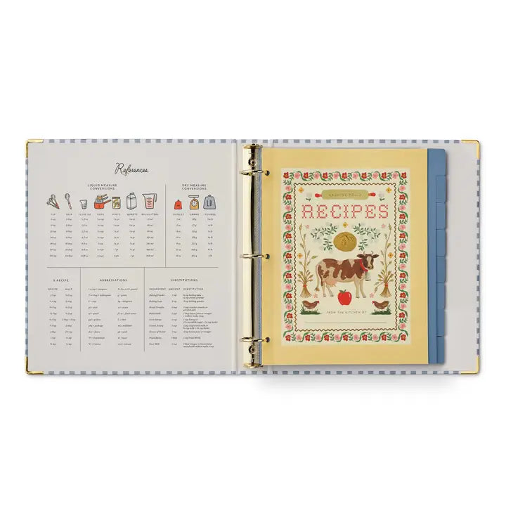 Rifle Paper Co. Home Home Sweet Home Recipe Binder