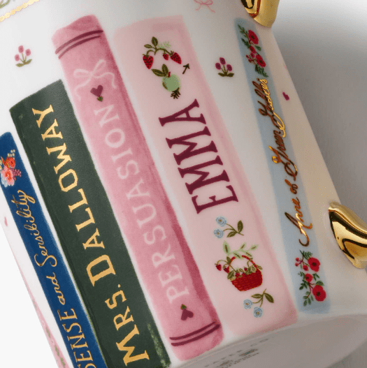 Rifle Paper Co. Home Ladies Night Book Club Porcelain Mug